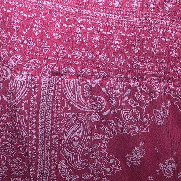 Roz & Ali PINK Paisley Blouse - Picture 3 of 5
